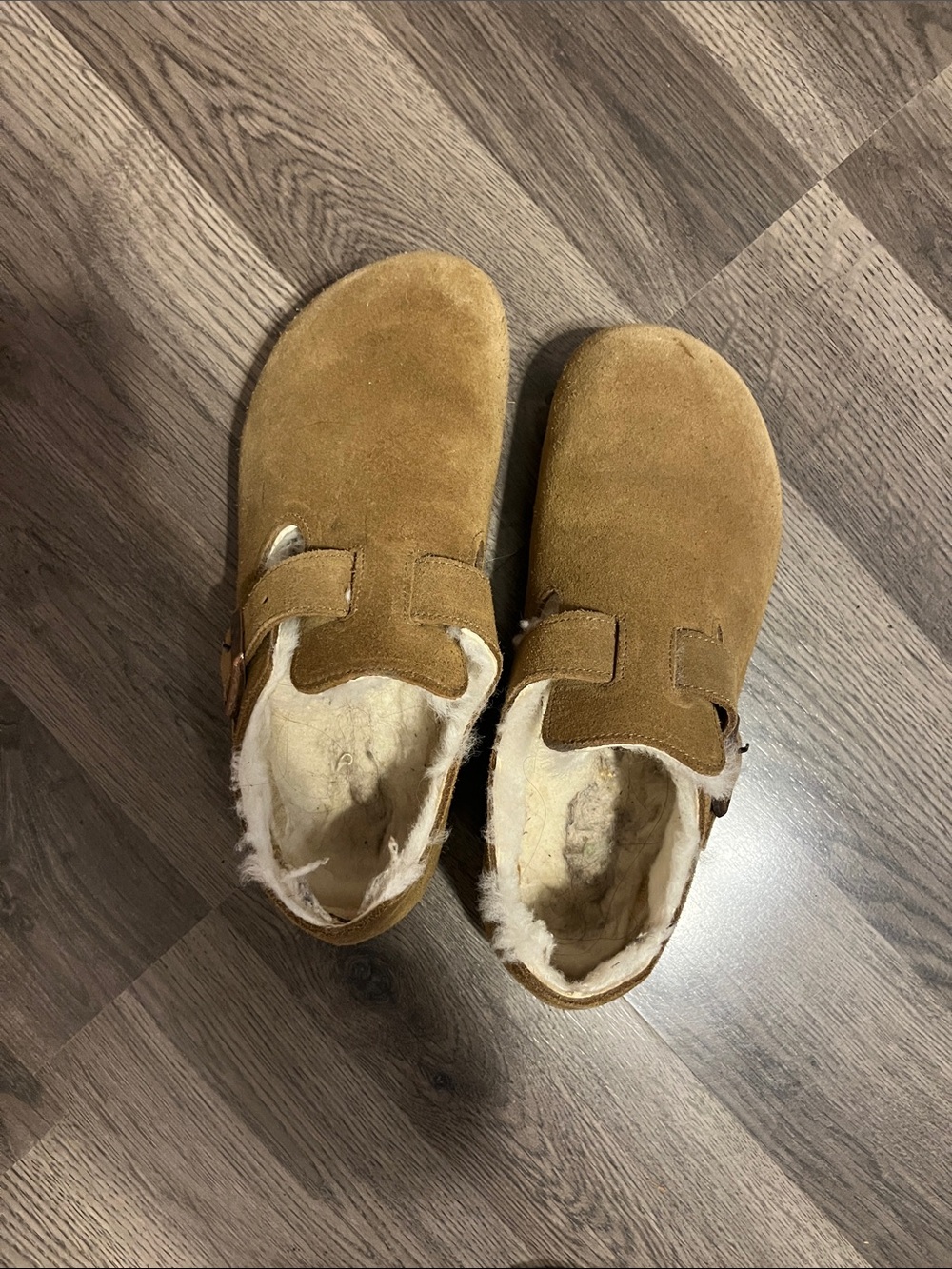 Birkenstock London shearling
